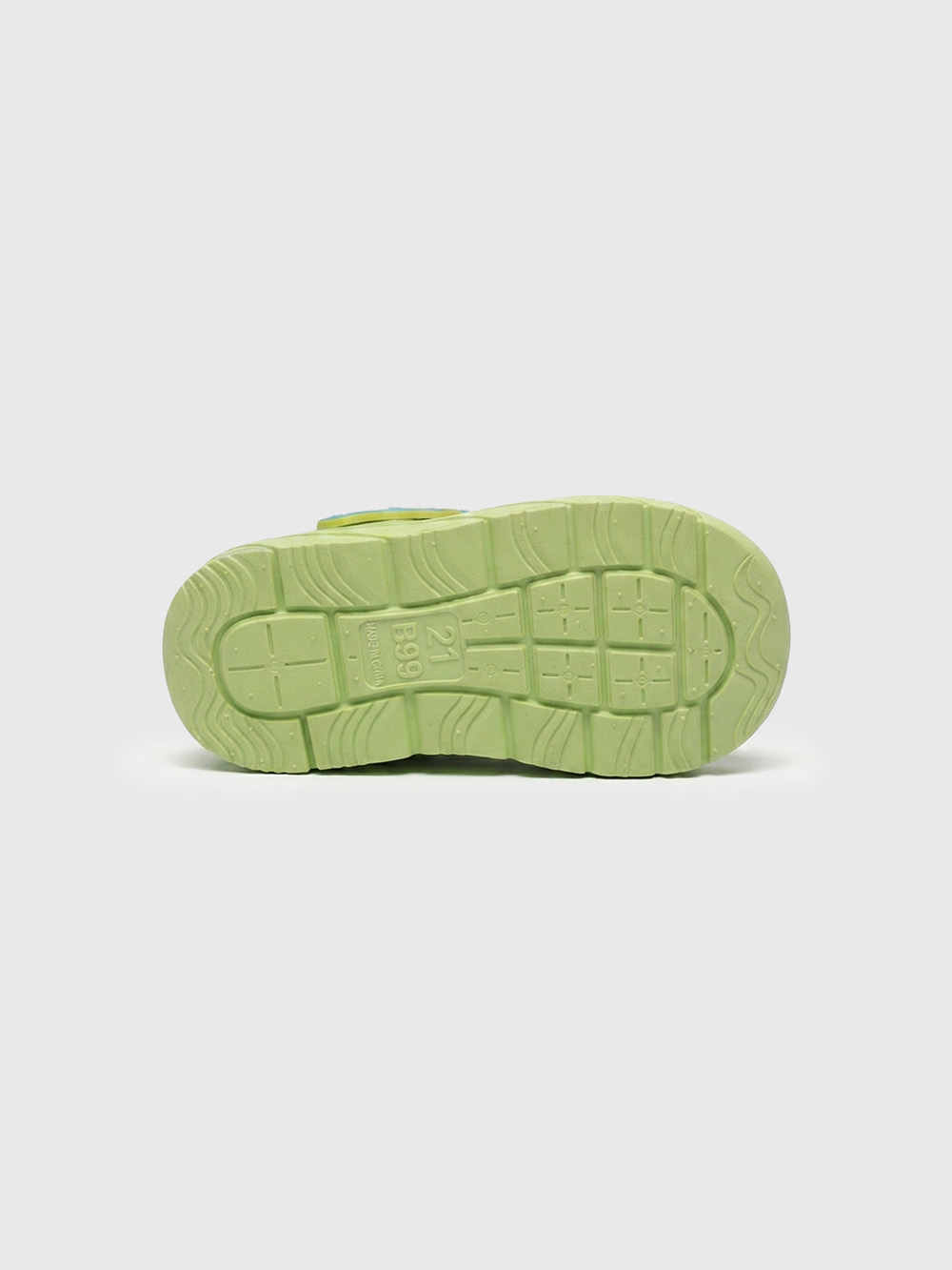 KiddoBounce Rice Hat EVA Clogs Green - B99